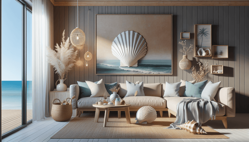 coastal wall decor living room